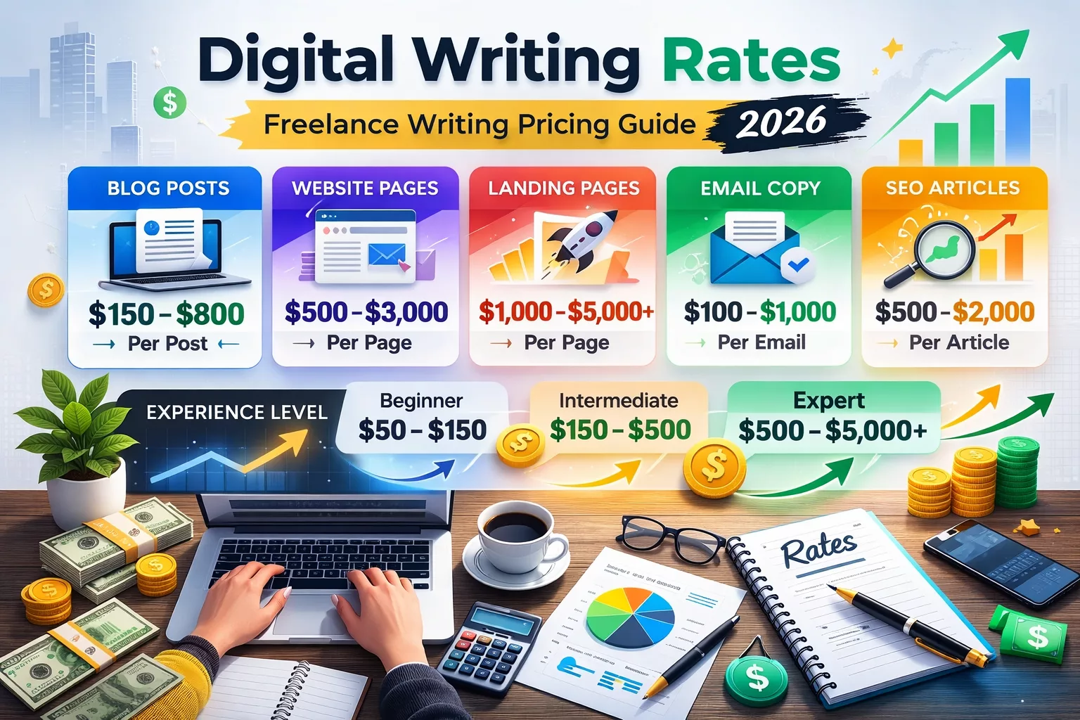 Prusecure Rates How Much Do Writers Charge? Digital Writing Rates Guide (2026)