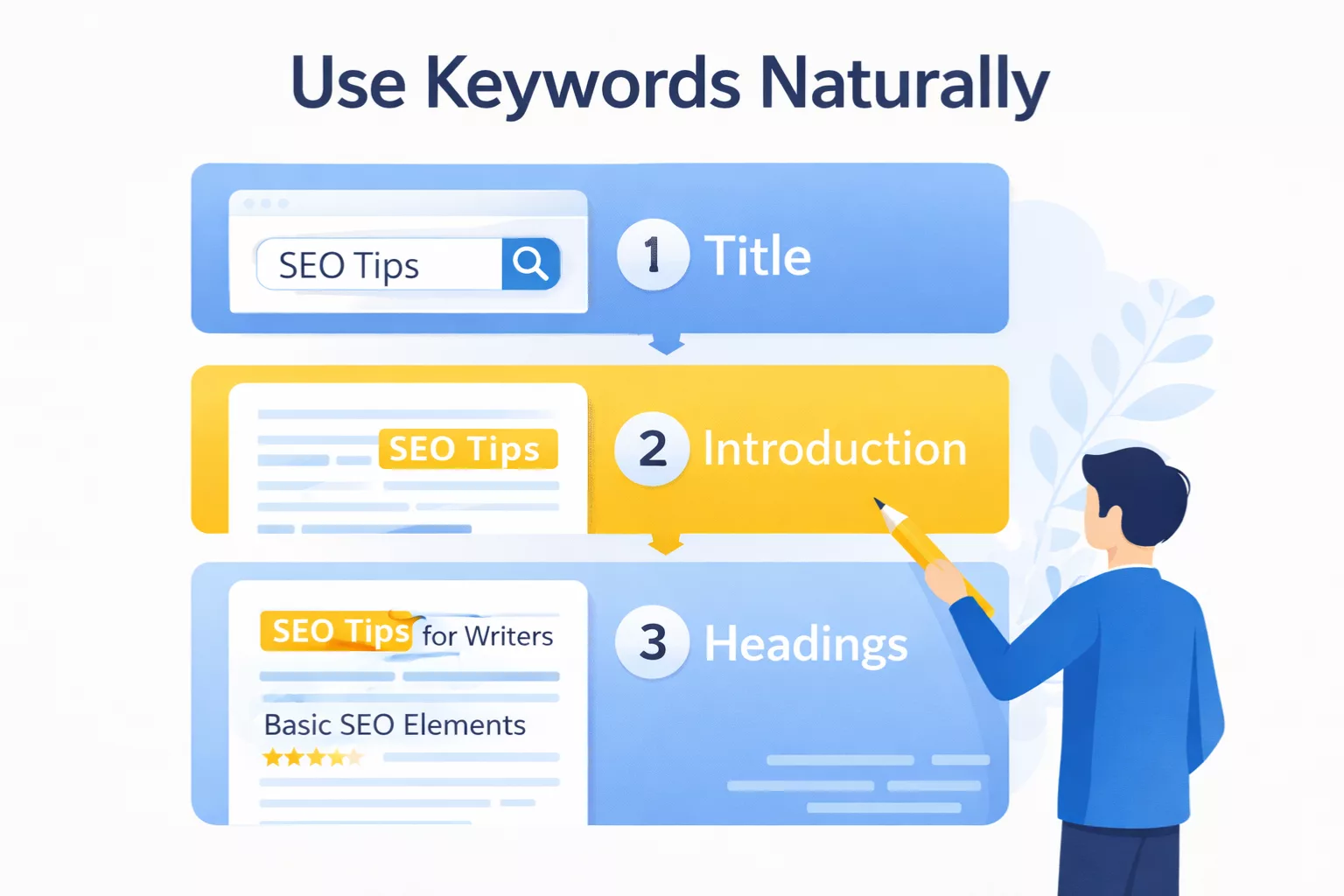 Seo optimization: keyword use 