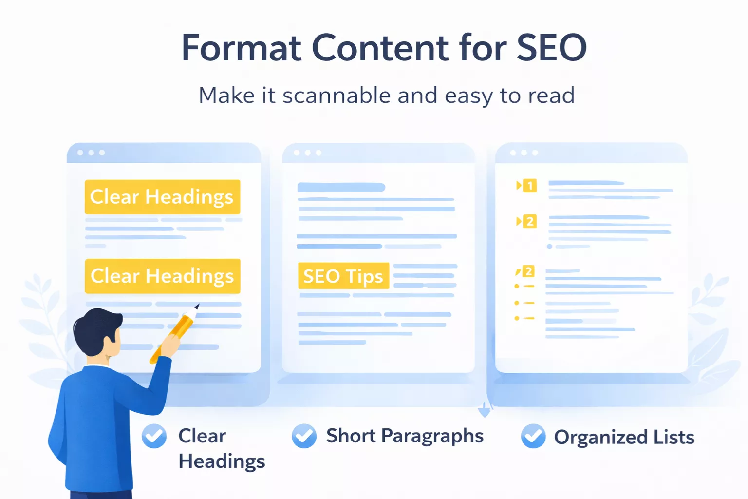 Content structure for seo optimization 