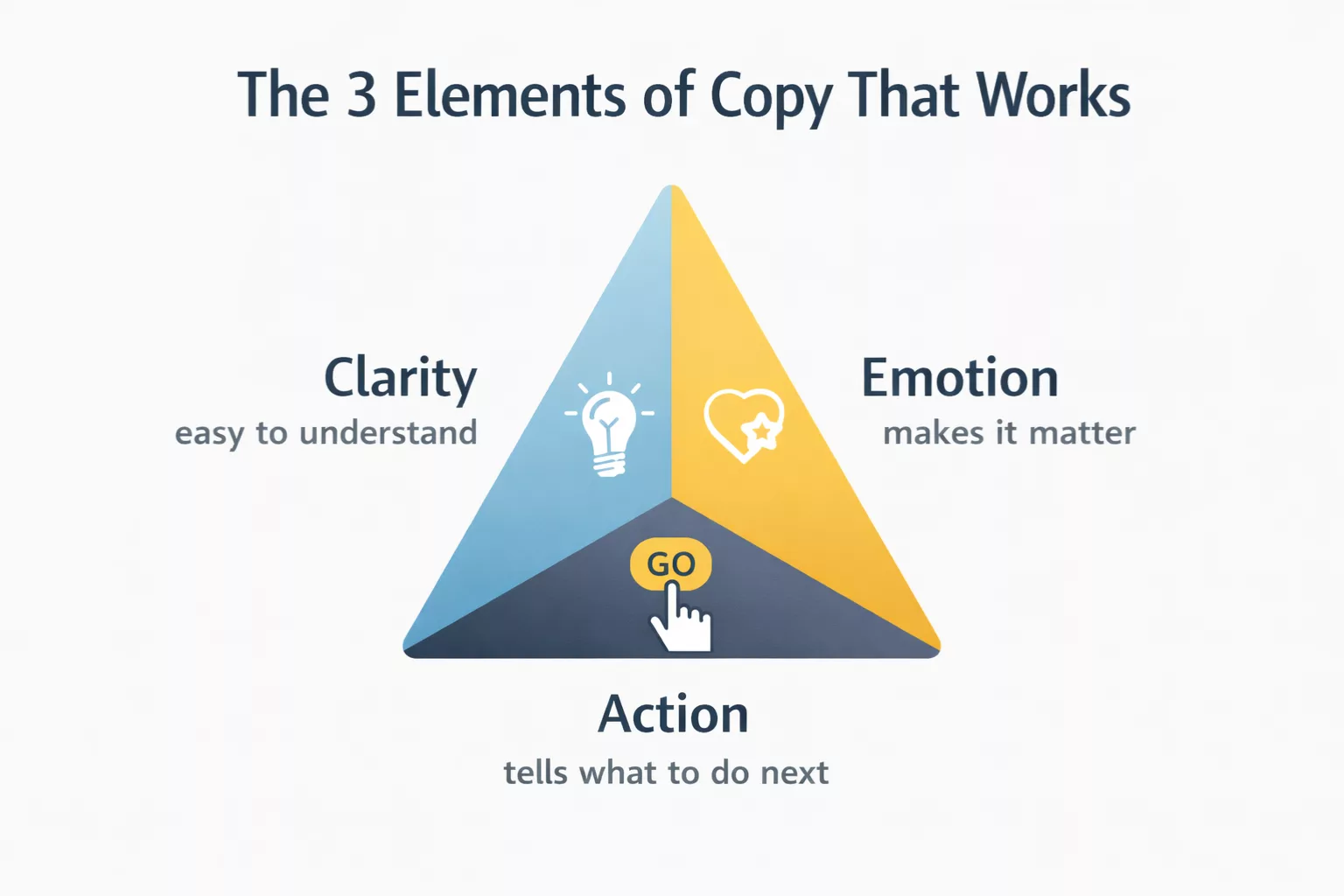 3 elements of great copy 