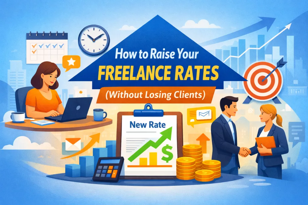 How to raise your freelance rates