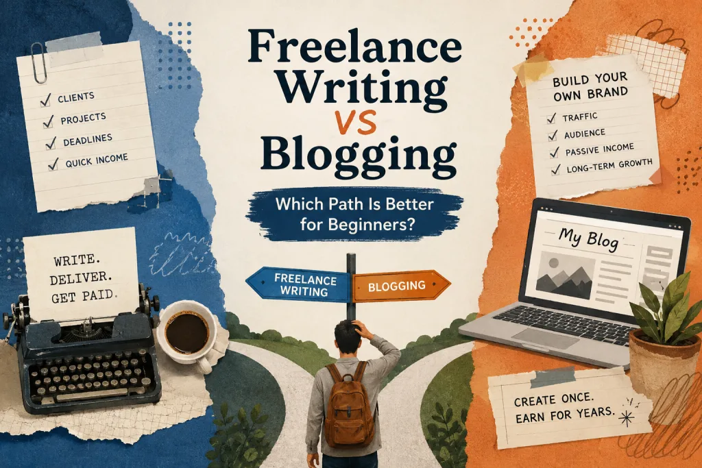Freelance writing vs Blogging