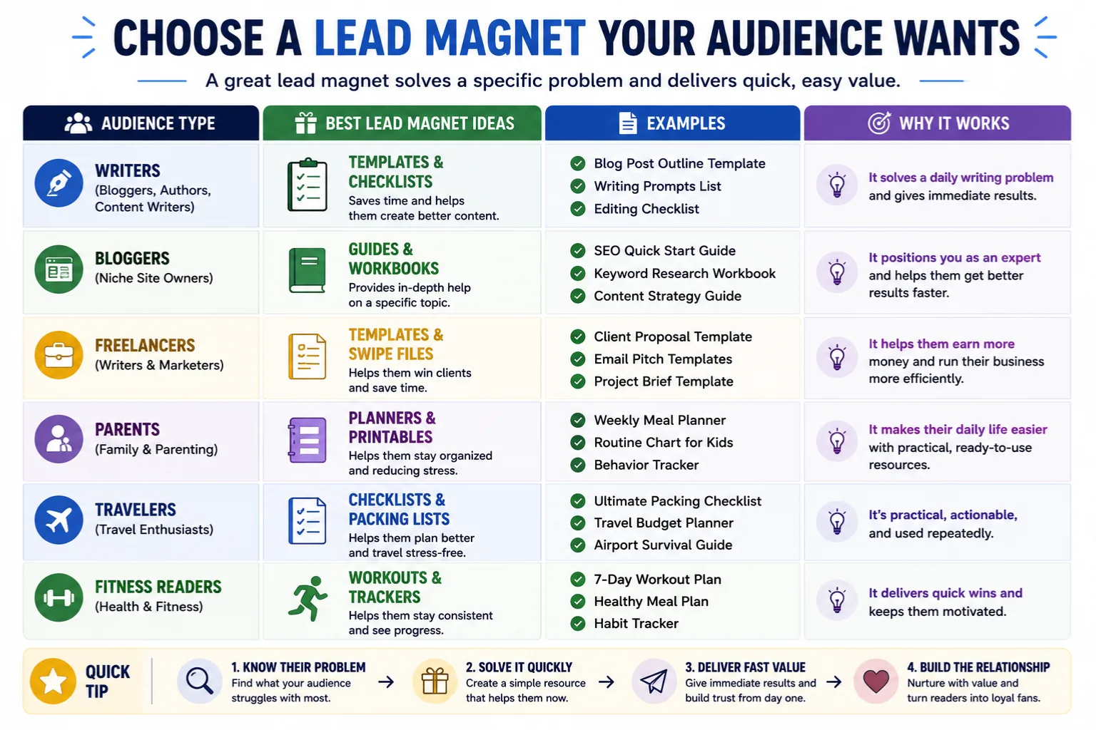 Lead magnets