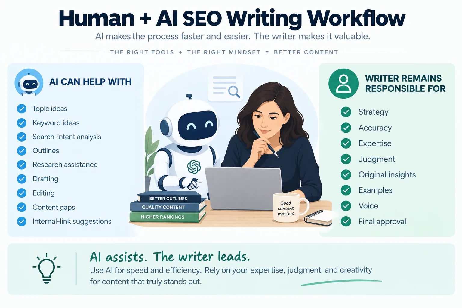 Ai seo writing workflow